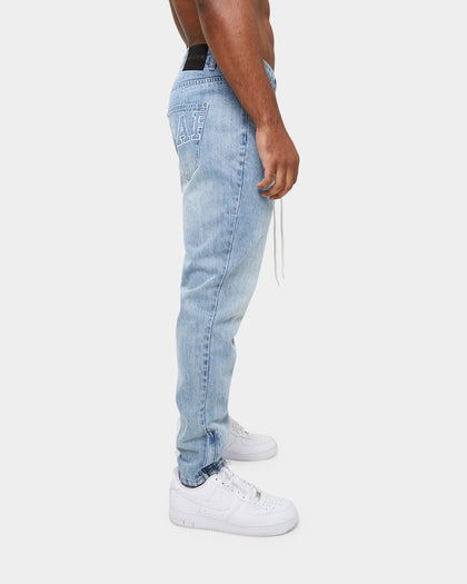 Carré Enorme Straight Tapered Jeans Vintage Blue