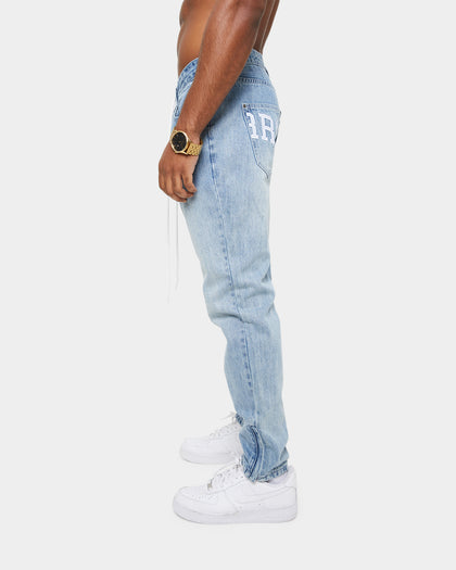 Carré Enorme Straight Tapered Jeans Vintage Blue