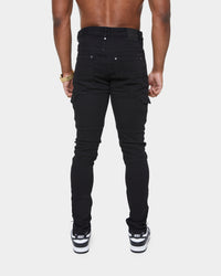 Carré Sommet Cargo Jean Black
