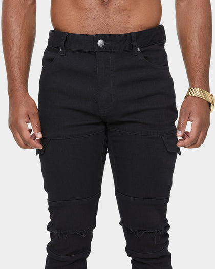 Carré Sommet Cargo Jean Black