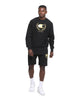 Champion Champion x Culture Kings Rev Weave Shorts Black/Gold