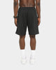 Mitchell & Ness Los Angeles Lakers White Logo Mesh Shorts Black