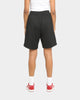 Mitchell & Ness Los Angeles Lakers White Logo Mesh Shorts Black