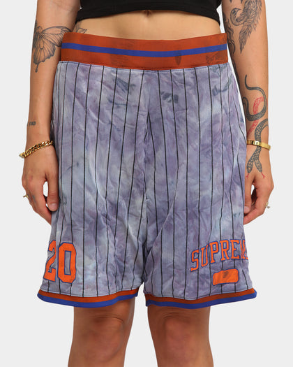 Supreme Dyed Basketball Shorts Royal