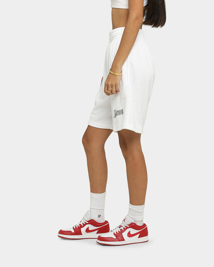Mitchell & Ness Men's Los Angeles Lakers NBA HWC Mesh Shorts White