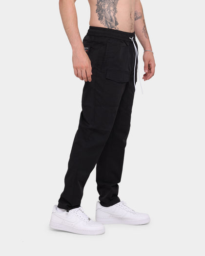 Carré Artisan Cargo Pant Washed Black