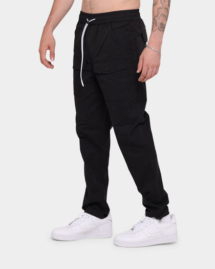 Carré Artisan Cargo Pant Washed Black