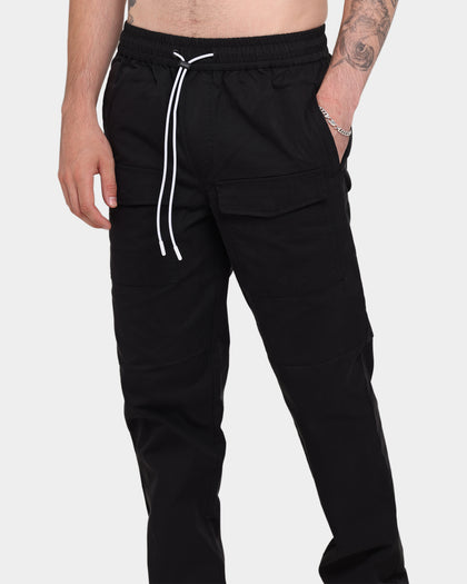 Carré Artisan Cargo Pant Washed Black