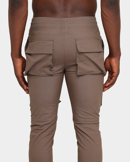 Club Paradise Resort Cargo Pants Brown