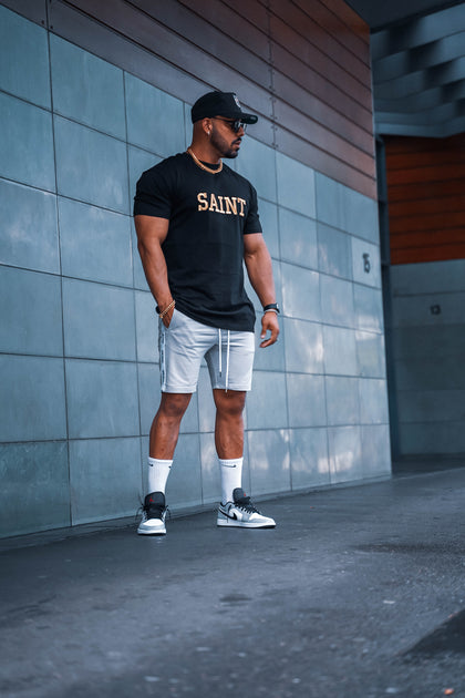Saint Morta Canal X Walk Shorts Light Grey
