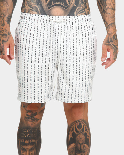 Goat Crew Fook U Party Shorts White