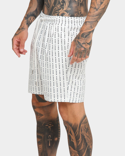 Goat Crew Fook U Party Shorts White