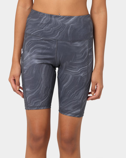 Champion Women's LF Recycled Bike Short Peppercorn Grey