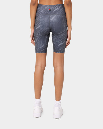 Champion Women's LF Recycled Bike Short Peppercorn Grey