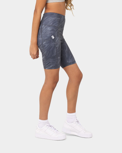 Champion Women's LF Recycled Bike Short Peppercorn Grey