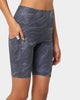 Champion Women's LF Recycled Bike Short Peppercorn Grey