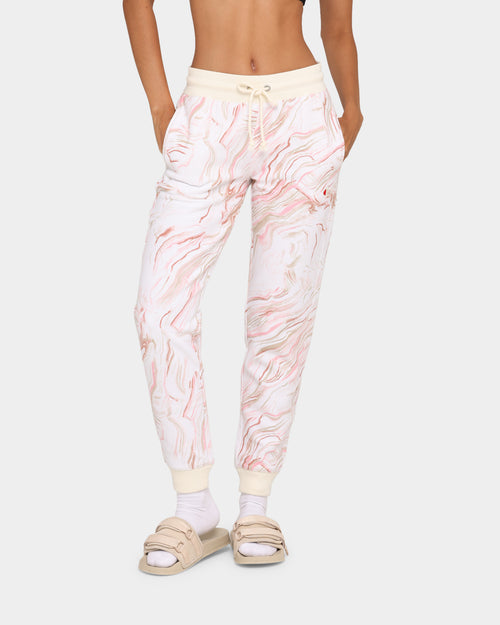 Champion Women's Rev Weave Marble Jogger Pebblestone