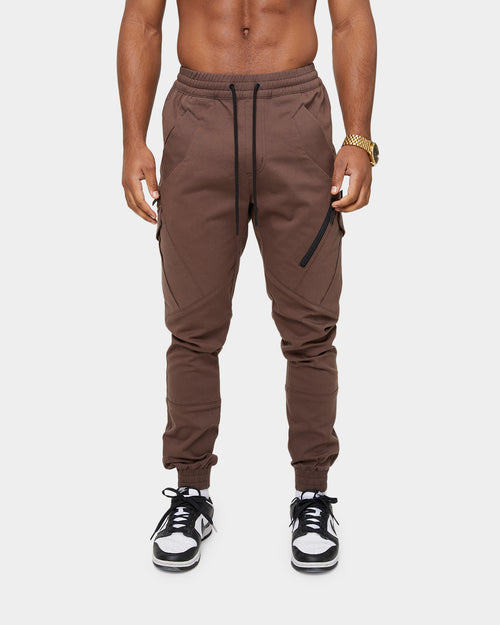 Carré Evolution Cargo Joggers Dark Brown