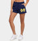 NATIONAL COLLEGIATE ATHLETIC ASSC Women's Michigan Wolverines Cheer Fleece Shorts True Navy