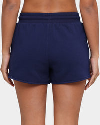 NATIONAL COLLEGIATE ATHLETIC ASSC Women's Michigan Wolverines Cheer Fleece Shorts True Navy