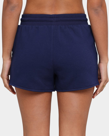 NATIONAL COLLEGIATE ATHLETIC ASSC Women's Michigan Wolverines Cheer Fleece Shorts True Navy