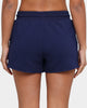 NATIONAL COLLEGIATE ATHLETIC ASSC Women's Michigan Wolverines Cheer Fleece Shorts True Navy