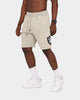 Majestic Athletic Clean Edge Raiders Shorts Snow Wash Pale
