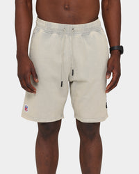 Majestic Athletic Clean Edge Raiders Shorts Snow Wash Pale