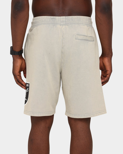 Majestic Athletic Clean Edge Raiders Shorts Snow Wash Pale