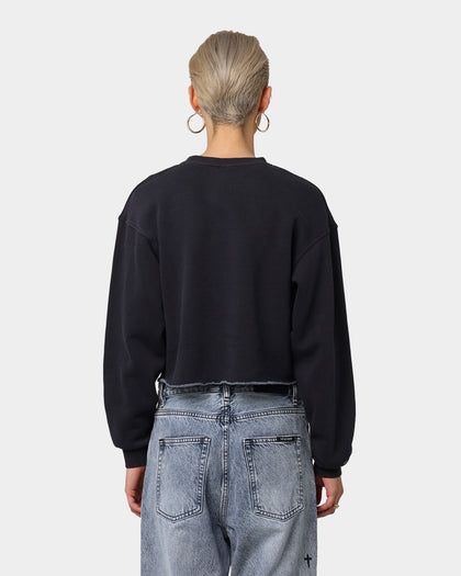 Mitchell & Ness Women's Raiders Champs Vintage Crew Faded Black