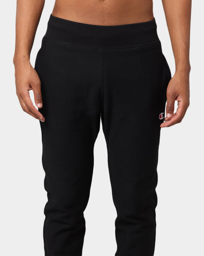 Champion Reverse Slim Terry Joggers Black
