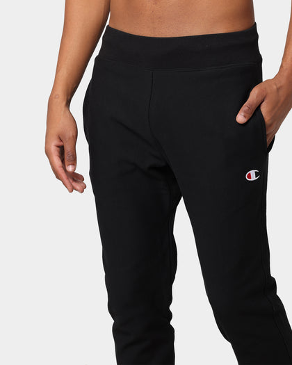 Champion Reverse Slim Terry Joggers Black