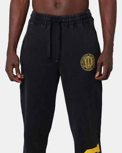 UCLA Stamp Logo Track Pant Washed Black
