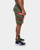 Carré Transition Cargo Short Army Green
