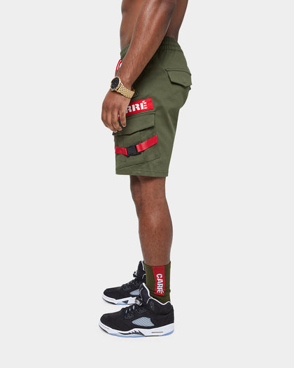 Carré Transition Cargo Short Army Green