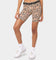 Crooks & Castles Women's Cheetah Bike Short Cheetah Print