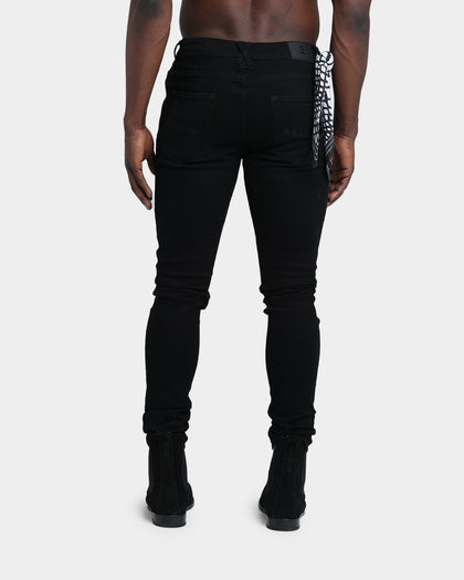 Saint Morta Reptile Summum Jeans Black/White