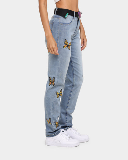Loiter Butterfly Jean Blue Wash