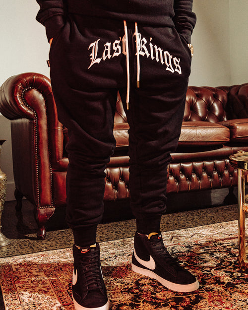 Last Kings Arch Sweatpants Black