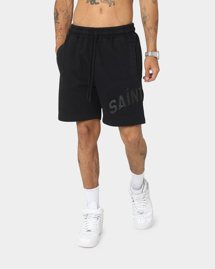Saint Morta Kingdom Sweat Shorts Black