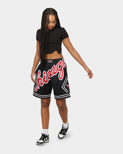 Mitchell & Ness Chicago Bulls Blown Out Fashion Shorts Black