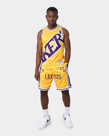 Mitchell & Ness Los Angeles Lakers Blown Out Short Gold