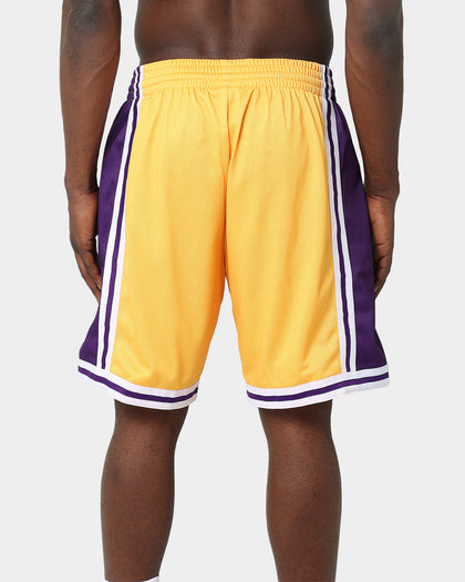 Mitchell & Ness Los Angeles Lakers Blown Out Short Gold