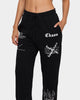 Loiter Chaos Multi Logo Track Pants Black