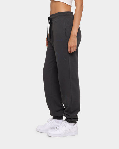 Loiter Reflective Chaos Multi Logo Track Pants Charcoal
