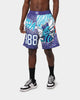 Mitchell & Ness Charlotte Hornets Jumbotron Sublimated Shorts Purple