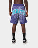 Mitchell & Ness Charlotte Hornets Jumbotron Sublimated Shorts Purple