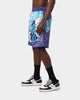 Mitchell & Ness Charlotte Hornets Jumbotron Sublimated Shorts Purple