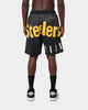 Mitchell & Ness Steelers Jumbotron Sublimated Shorts Black