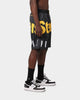 Mitchell & Ness Steelers Jumbotron Sublimated Shorts Black